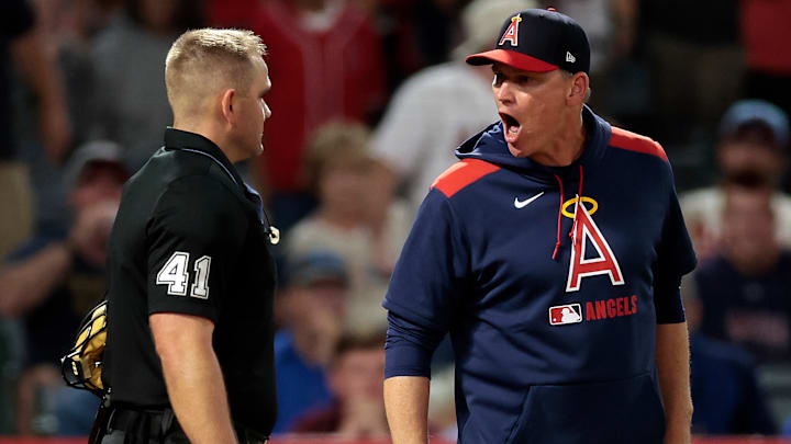 Texas Rangers v Los Angeles Angels