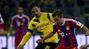 Mats Hummels und Mario Götze waren ebenfalls für Bayern und Dortmund am Ball