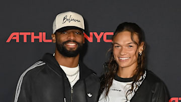 Darius Slayton and Anna Hall