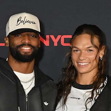 Darius Slayton and Anna Hall