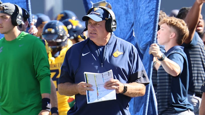 West Virginia University head coach Rich Rodriguez West Virginia University head coach Rich Rodriguez