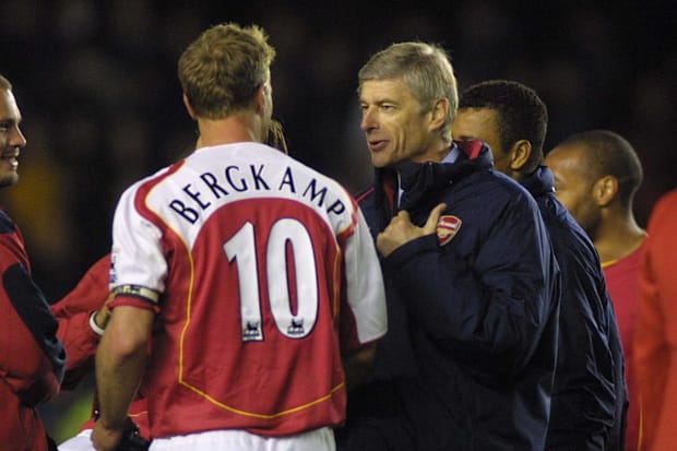 Dennis Bergkamp, Arsène Wenger