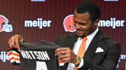 Deshaun Watson fue presentado como nuevo jugador de los Cleveland Browns