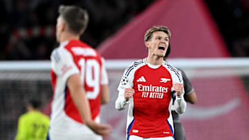 Arsenal FC v Real Madrid C.F. - UEFA Champions League 2024/25 Quarter Final First Leg