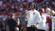San Francisco 49ers head coach Kyle Shanahan.