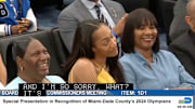 A’ja Wilson was shouted out by the Miami-Dade mayor 