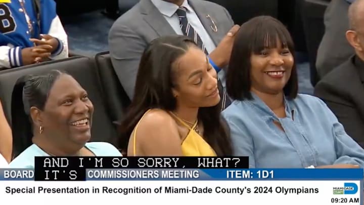 A’ja Wilson was shouted out by the Miami-Dade mayor 