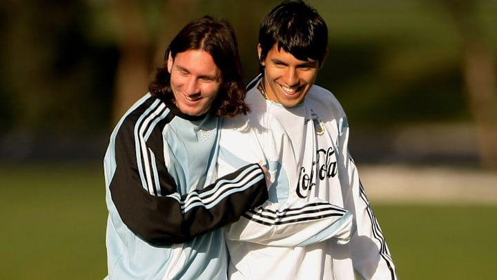 Lionel Messi, Sergio Augero