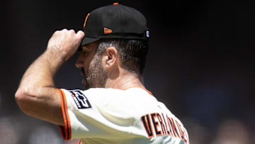 San Francisco Giants starting pitcher Justin Verlander