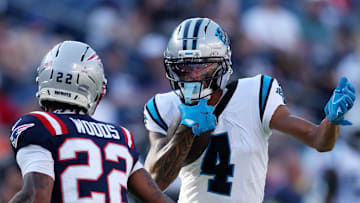 Carolina Panthers wide receiver Tetairoa McMillan