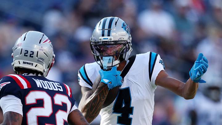 Carolina Panthers wide receiver Tetairoa McMillan