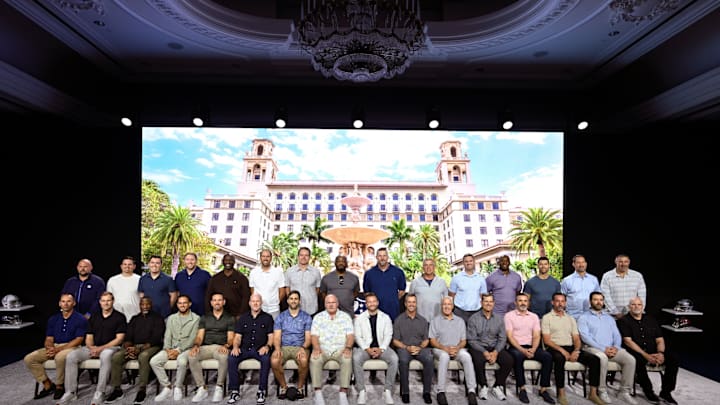 The annual NFL coaches' photo always provides fodder. The annual NFL coaches' photo always provides fodder.