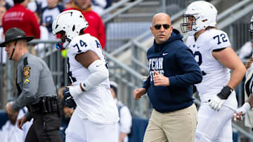 Penn State head coach James Franklin