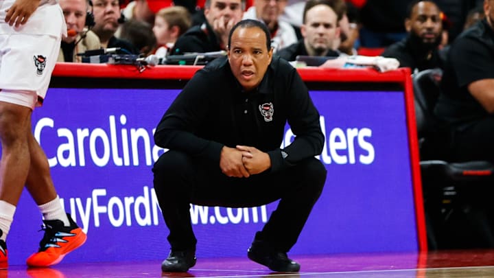 NC State basketball head coach Kevin Keatts NC State basketball head coach Kevin Keatts