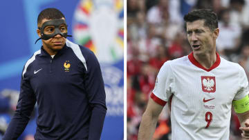 Kylian Mbappé et Robert Lewandowski - Euro 2024 | Getty Images