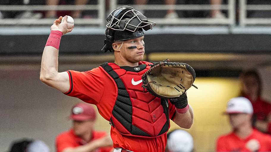 Georgia Bulldogs catcher Daniel Jackson