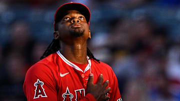 Atlanta Braves v Los Angeles Angels