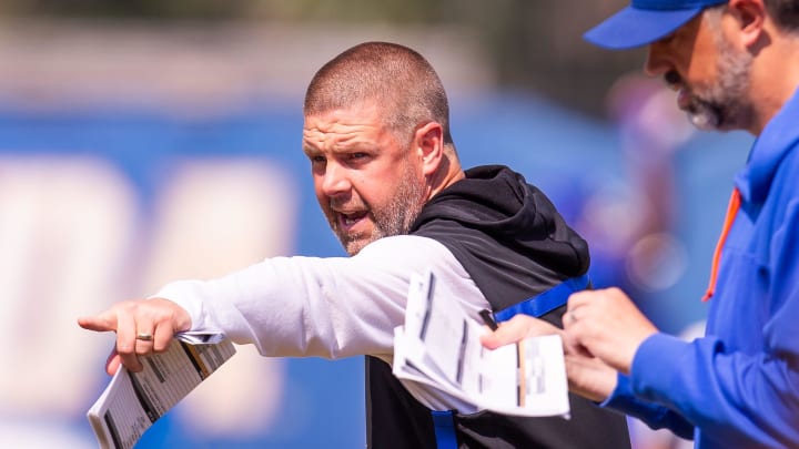 Florida Gators head coach Billy Napier faces the Miami Hurricanes in Week 1.