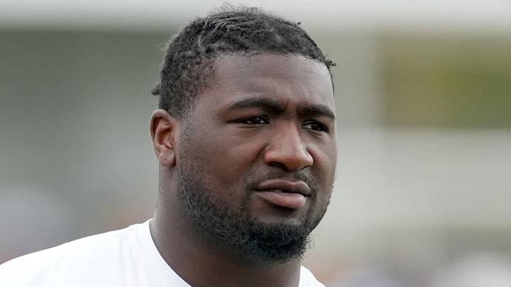Carolina Panthers defensive lineman Bobby Brown III 