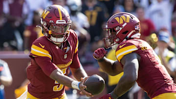 Jayden Daniels and Brian Robinson Jr. 