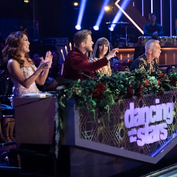 CARRIE ANN INABA, DEREK HOUGH, CHERYL BURKE, BRUNO TONIOLI, ALFONSO RIBEIRO