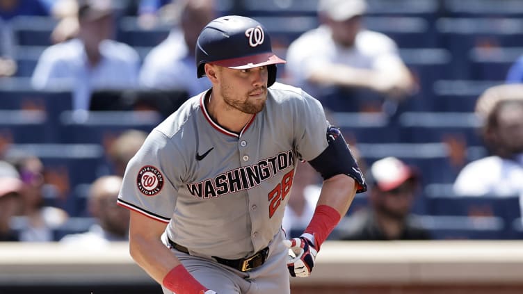 Washington Nationals outfielder Lane Thomas