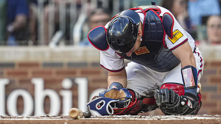 Atlanta Braves catcher Sean Murphy