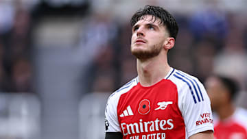 Declan Rice picked up an injury at Newcastle, according to Mikel Arteta