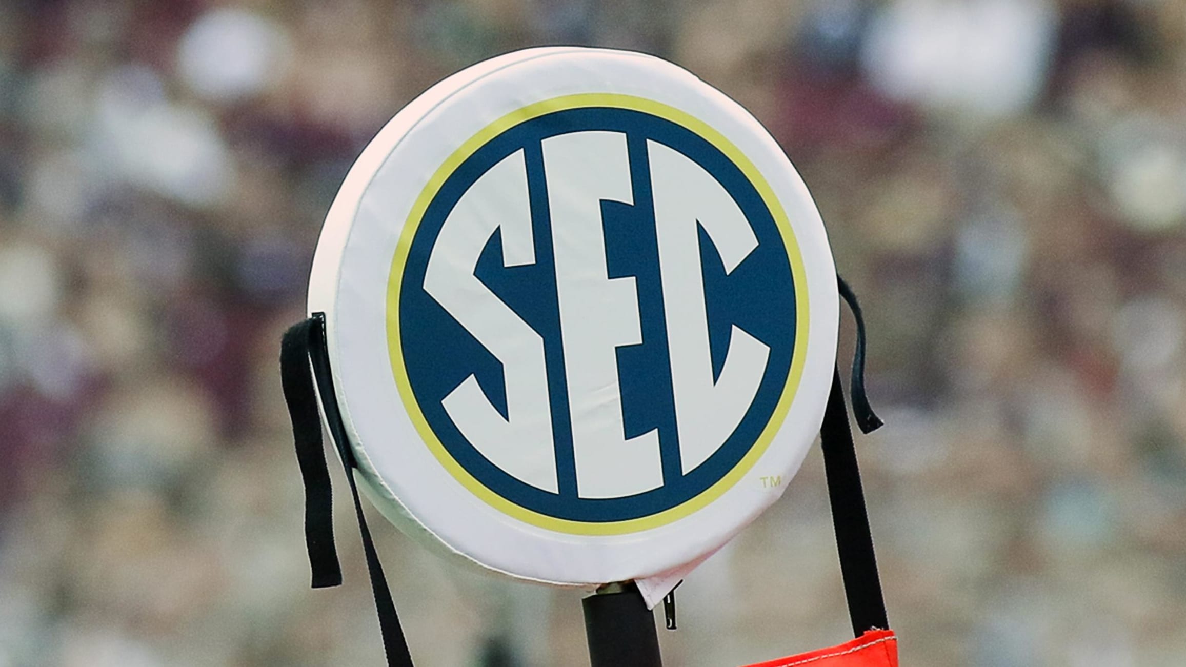 Scenes from a college football game during the SEC season.