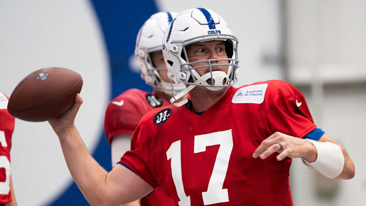The Colts are starting Philip Rivers on Sunday in his first game since 2020. The Colts are starting Philip Rivers on Sunday in his first game since 2020.