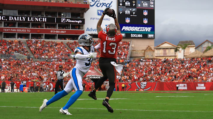 Tampa Bay Buccaneers WR MIke Evans has some elite company in the NFC South after the NFL Draft.