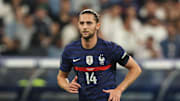 Adrien Rabiot avec l'Equipe de France