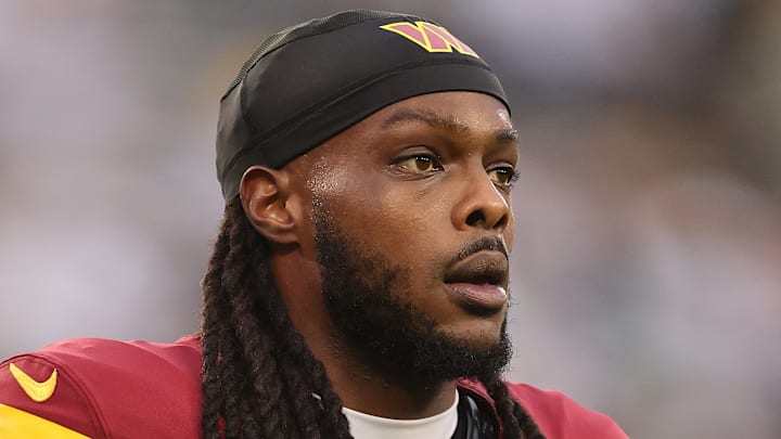 Washington Commanders wide receiver Noah Brown