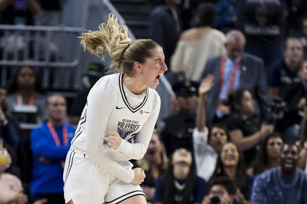 Golden State Valkyries guard Kate Martin.