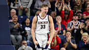 Gonzaga Bulldogs forward Ben Gregg.