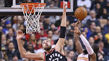 New York Knicks v Toronto Raptors