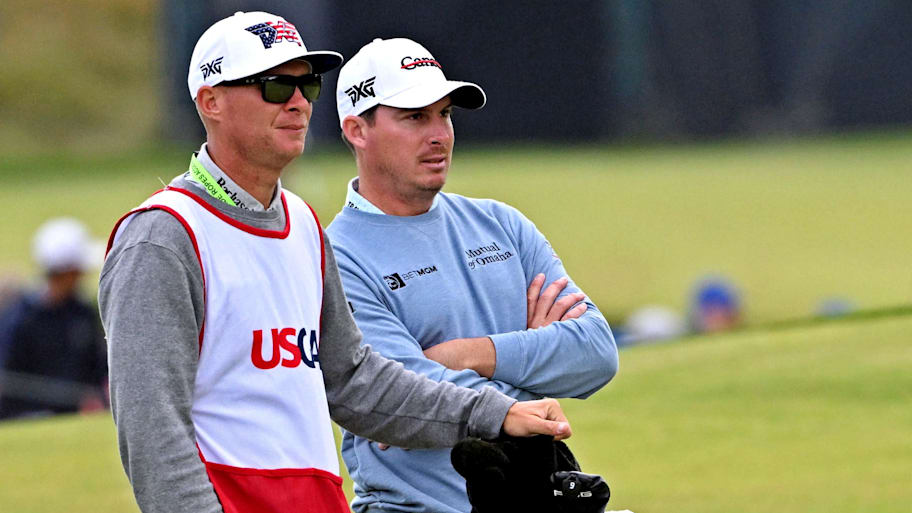 Joel Dahmen and his longtime caddie Geno Bonnalie split in June.  | Bob DeChiara-Imagn Images