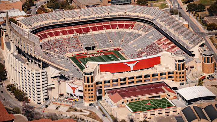 Darrell K. Royal Texas Memorial Stadium at the University of Texas, March 13, 2025.
