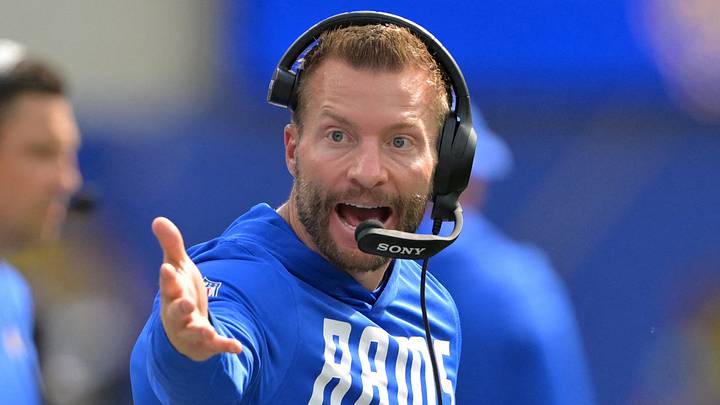 Los Angeles Rams head coach Sean McVay.