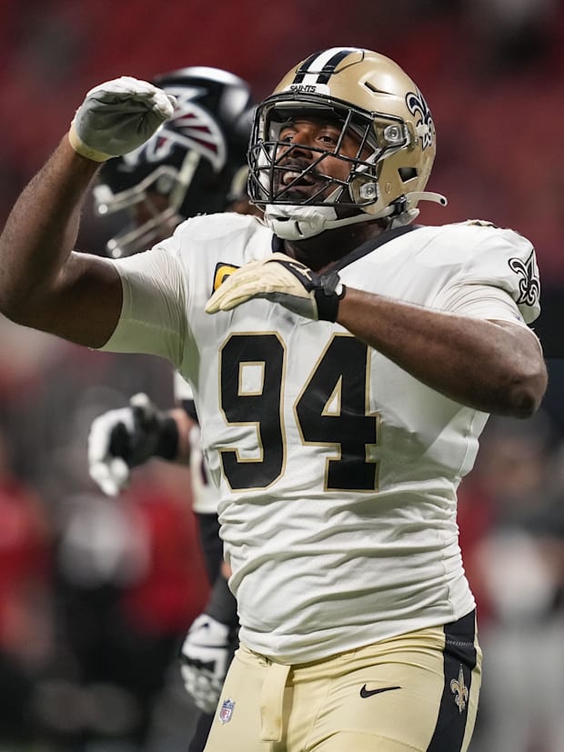 New Orleans Saints defensive end Cameron Jordan (94).