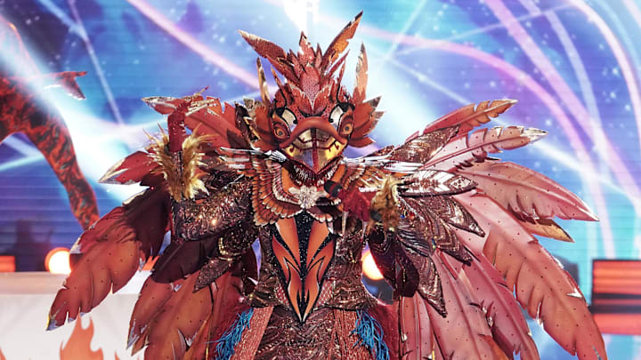 THE MASKED SINGER: Phoenix in the Season Five premiere of THE MASKED SINGER airs Wednesday, March 10 (8:00-9:00PM ET/PT), © 2021 FOX MEDIA LLC. CR: Michael Becker/FOX.