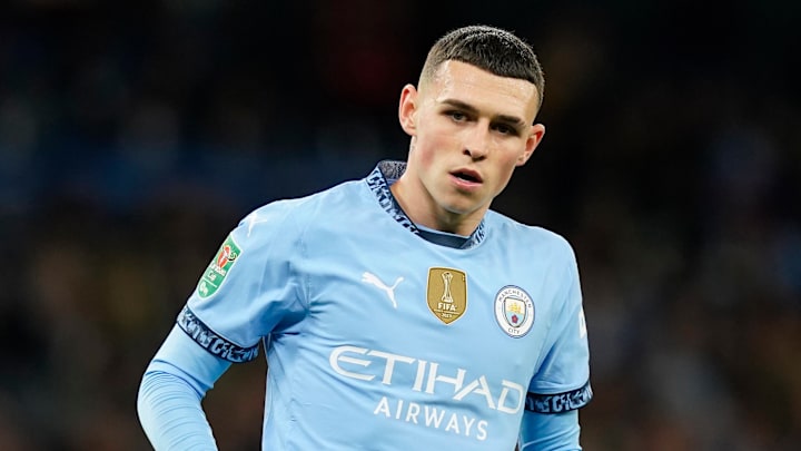 Phil Foden could start out wide for Manchester City Phil Foden could start out wide for Manchester City