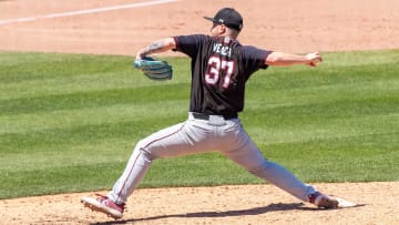 Former South Carolina baseball pitcher Chris Veach