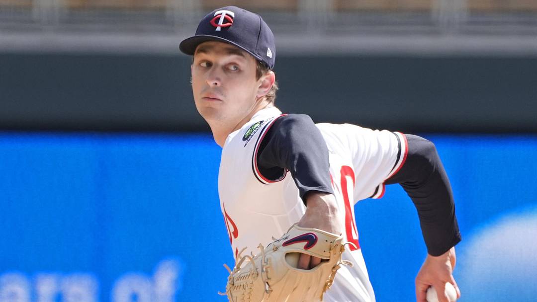 Apr 9, 2026; Minneapolis, Minnesota, USA; Minnesota Twins starting pitcher Mick Abel (20) throws to the Detroit Tigers in the first inning at Target Field. Mandatory Credit: Bruce Kluckhohn-Imagn Images Apr 9, 2026; Minneapolis, Minnesota, USA; Minnesota Twins starting pitcher Mick Abel (20) throws to the Detroit Tigers in the first inning at Target Field. Mandatory Credit: Bruce Kluckhohn-Imagn Images