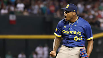 World Baseball Classic Colombia pitcher Guillermo Zuñiga