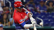 Manny Machado conectó su primer jonrón del Clásico Mundial 2023