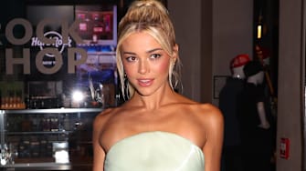 Livvy Dunne is seen attending the launch of the 2025 Issue of Sports Illustrated Swimsuit at Hard Rock Hotel Where: New York, New York.