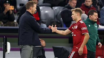 Julian Nagelsmann und Joshua Kimmich sollen einen guten Draht zueinander gehabt haben