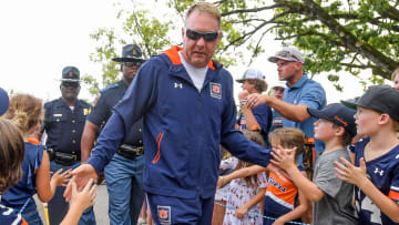 Auburn Tigers head coach Hugh Freeze is trying to flip a 5-star Ohio State commitment