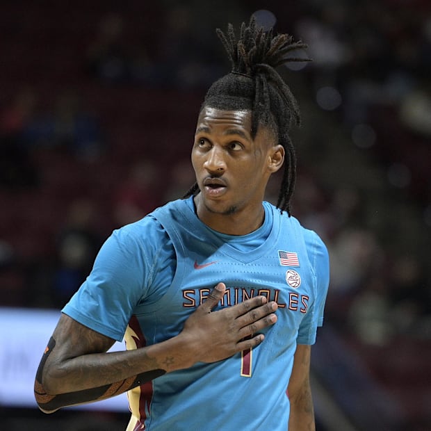 Florida State Seminoles forward Jamir Watkins